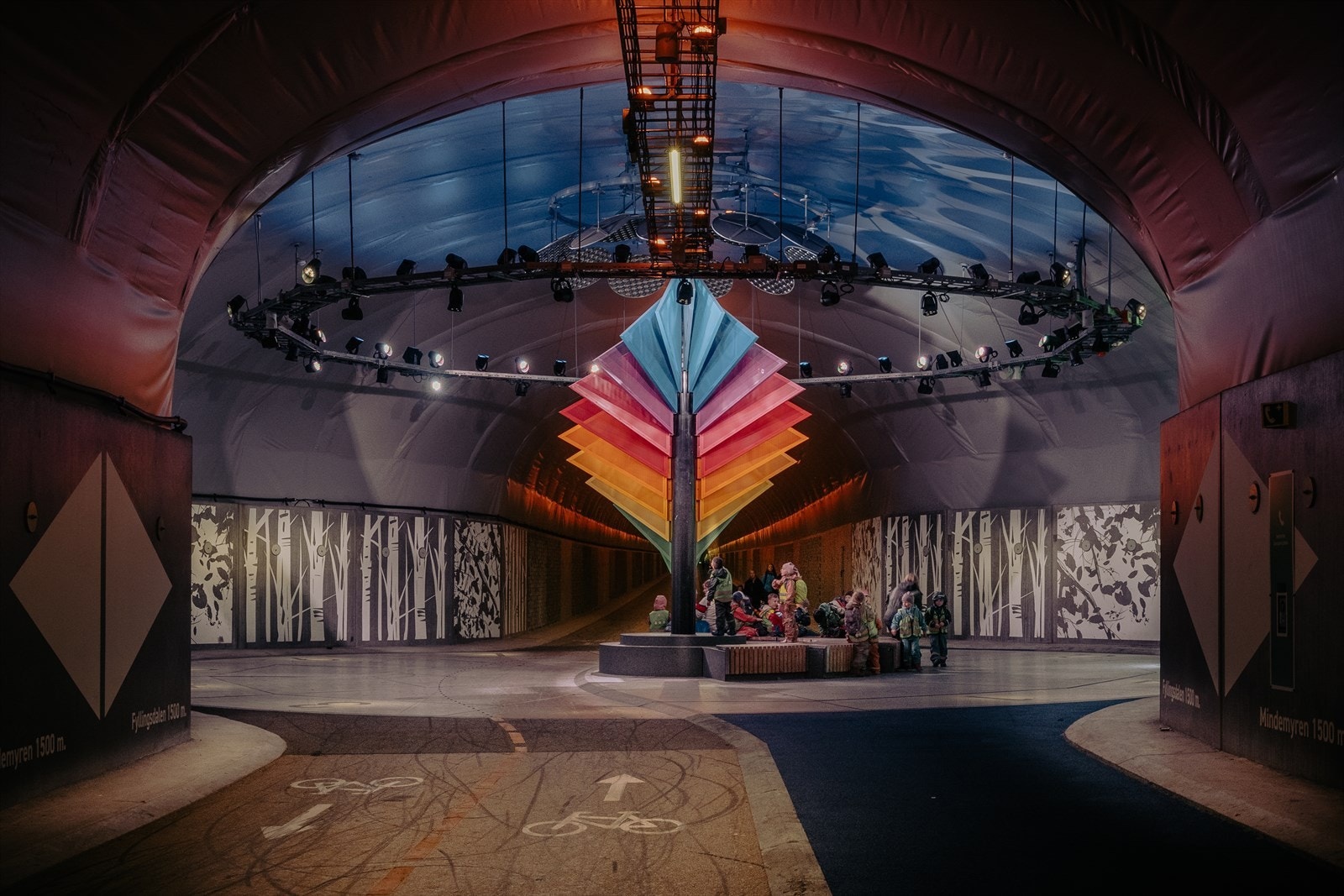 Nærområde, Fyllingsdaltunnelen Galleribilde