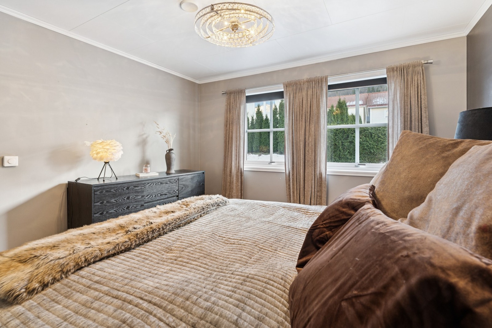 Delikate fargevalg. Galleribilde