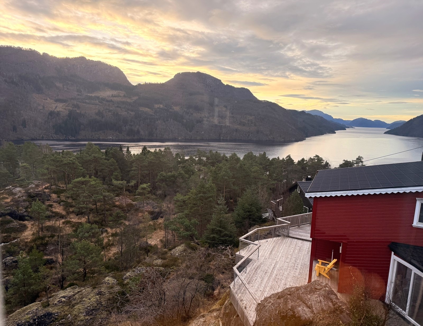 Utsikt fra loft Galleribilde