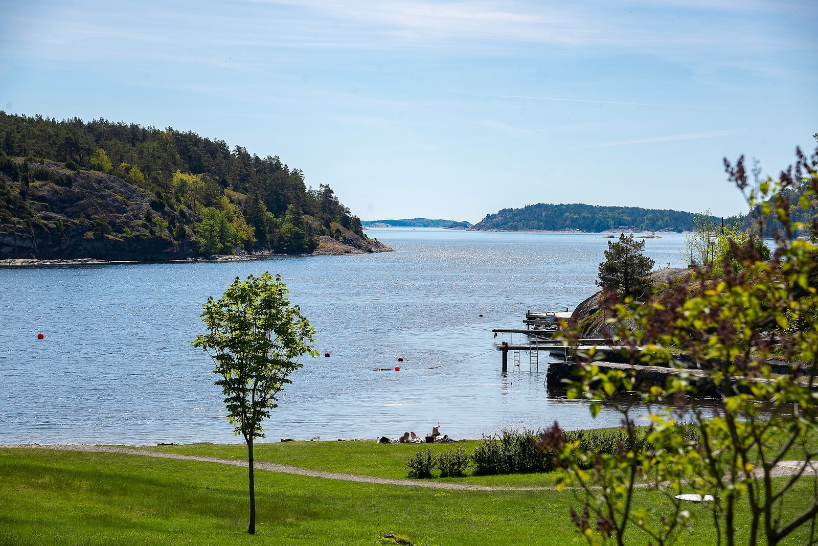Her er vi på Torød stranda. Galleribilde