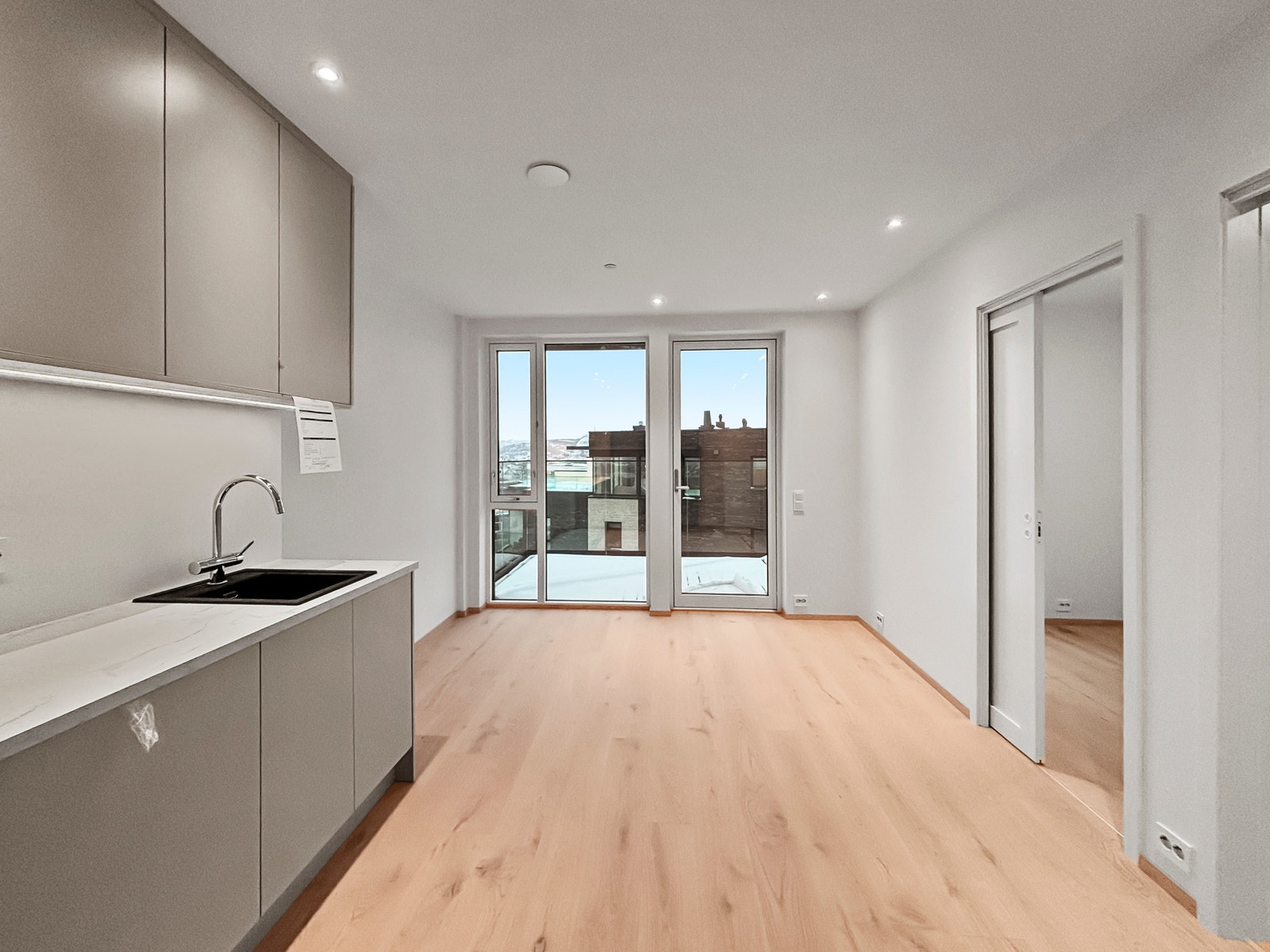 Åpen stue-kjøkkenløsning Galleribilde