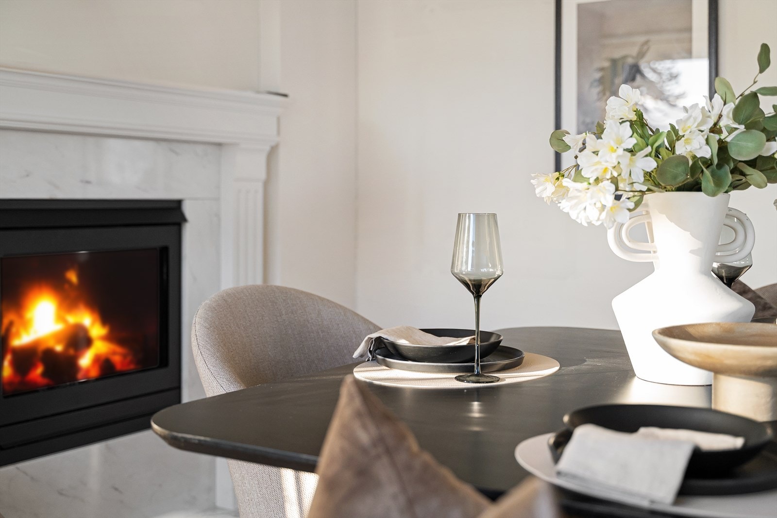 Flott og effektiv gasspeis Galleribilde