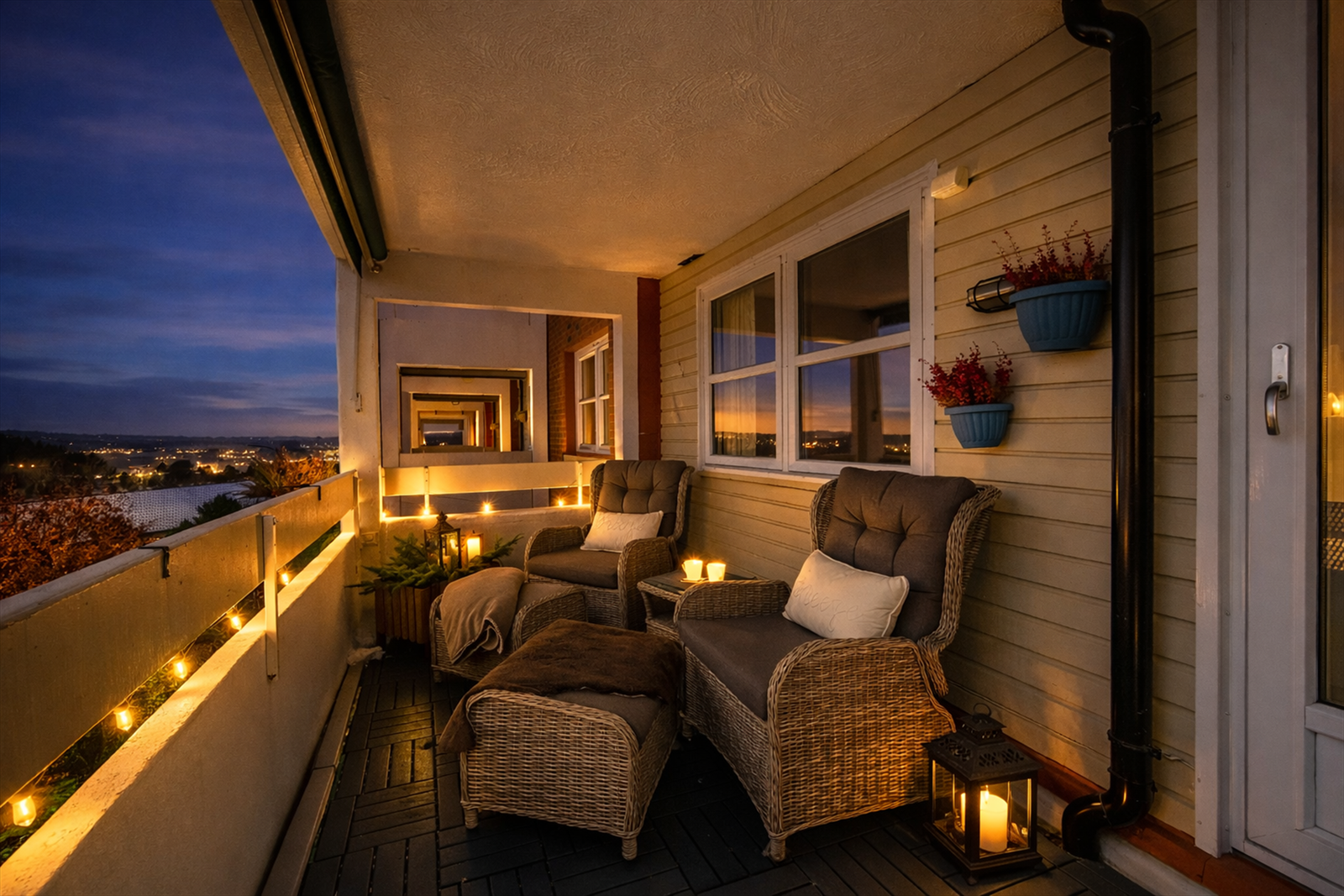 Kveldsbilde (Bildet er Ai generert) Galleribilde