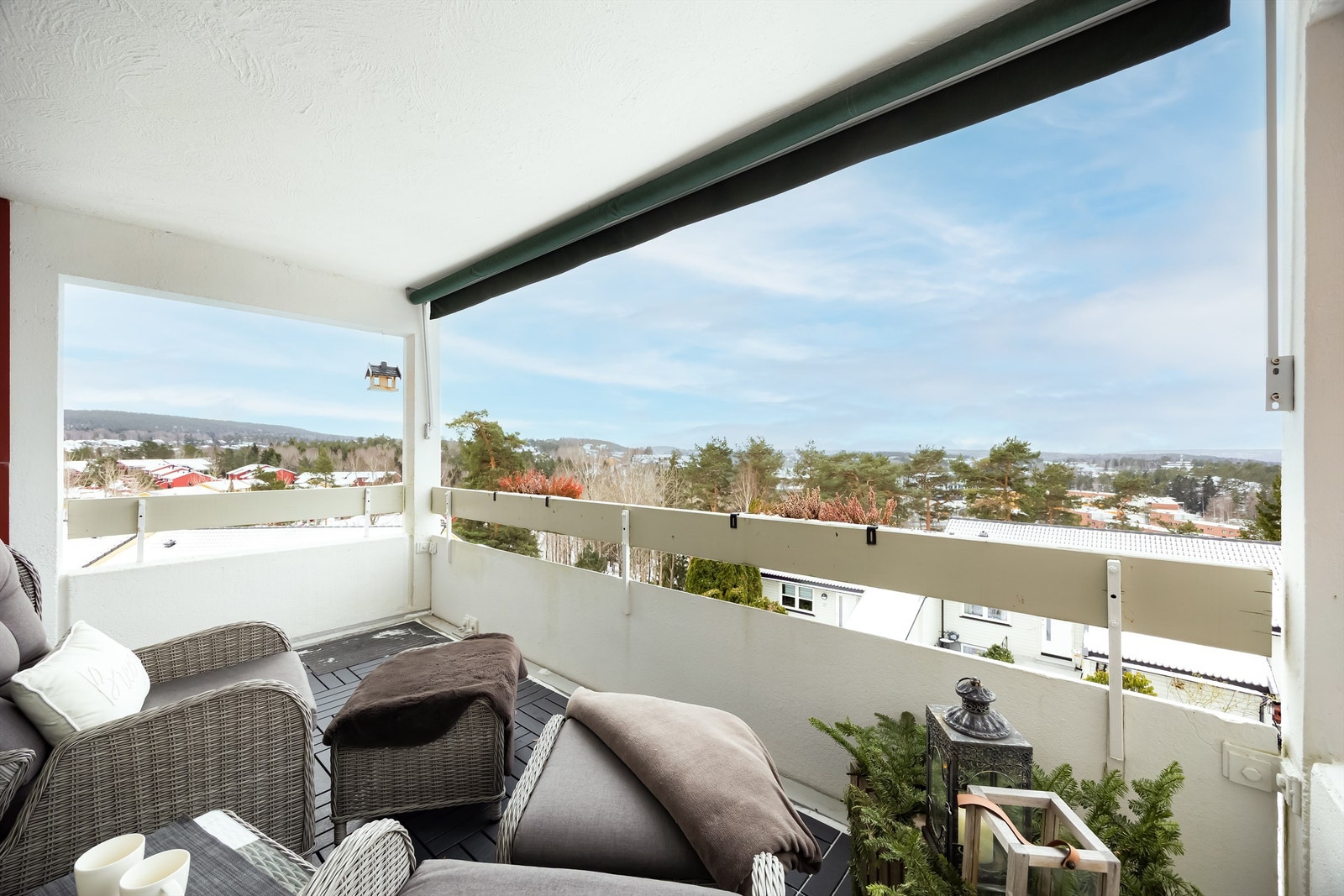 Grønne omgivelser. Galleribilde