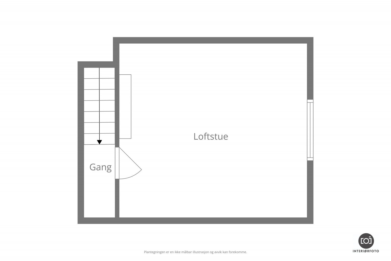 Planskisse Galleribilde