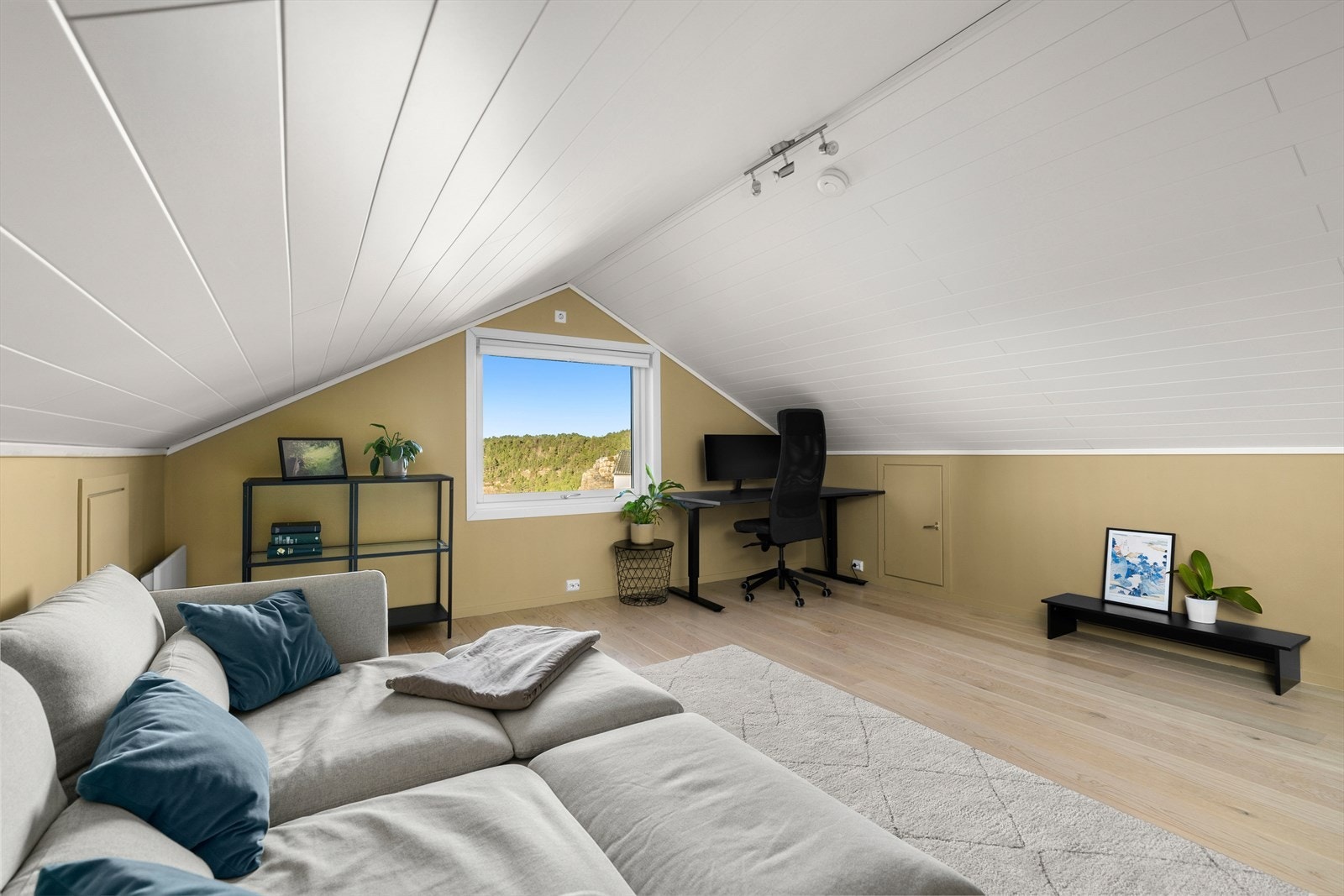 Loftstue med 25kvm gulvareal Galleribilde