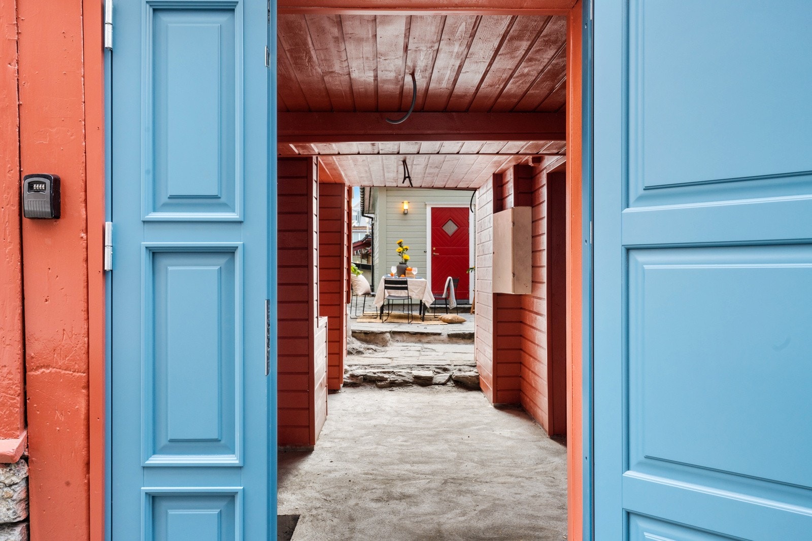 Fint inngangspart til bygget Galleribilde