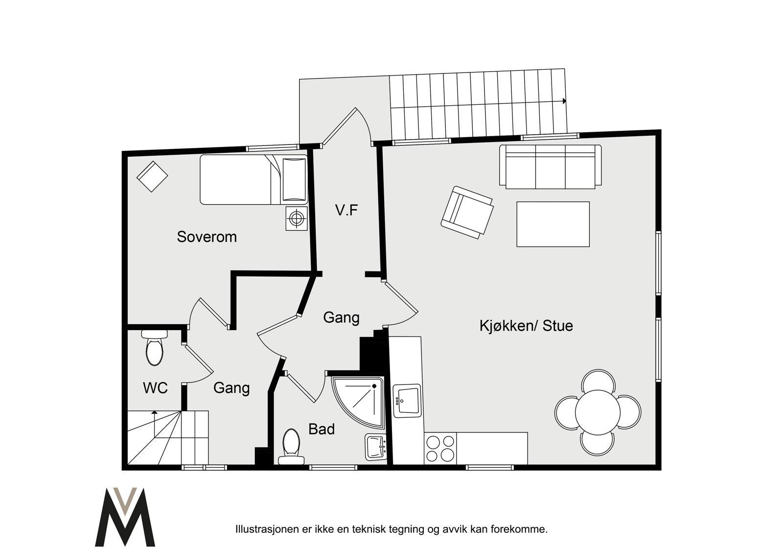 Hovedetasje Galleribilde