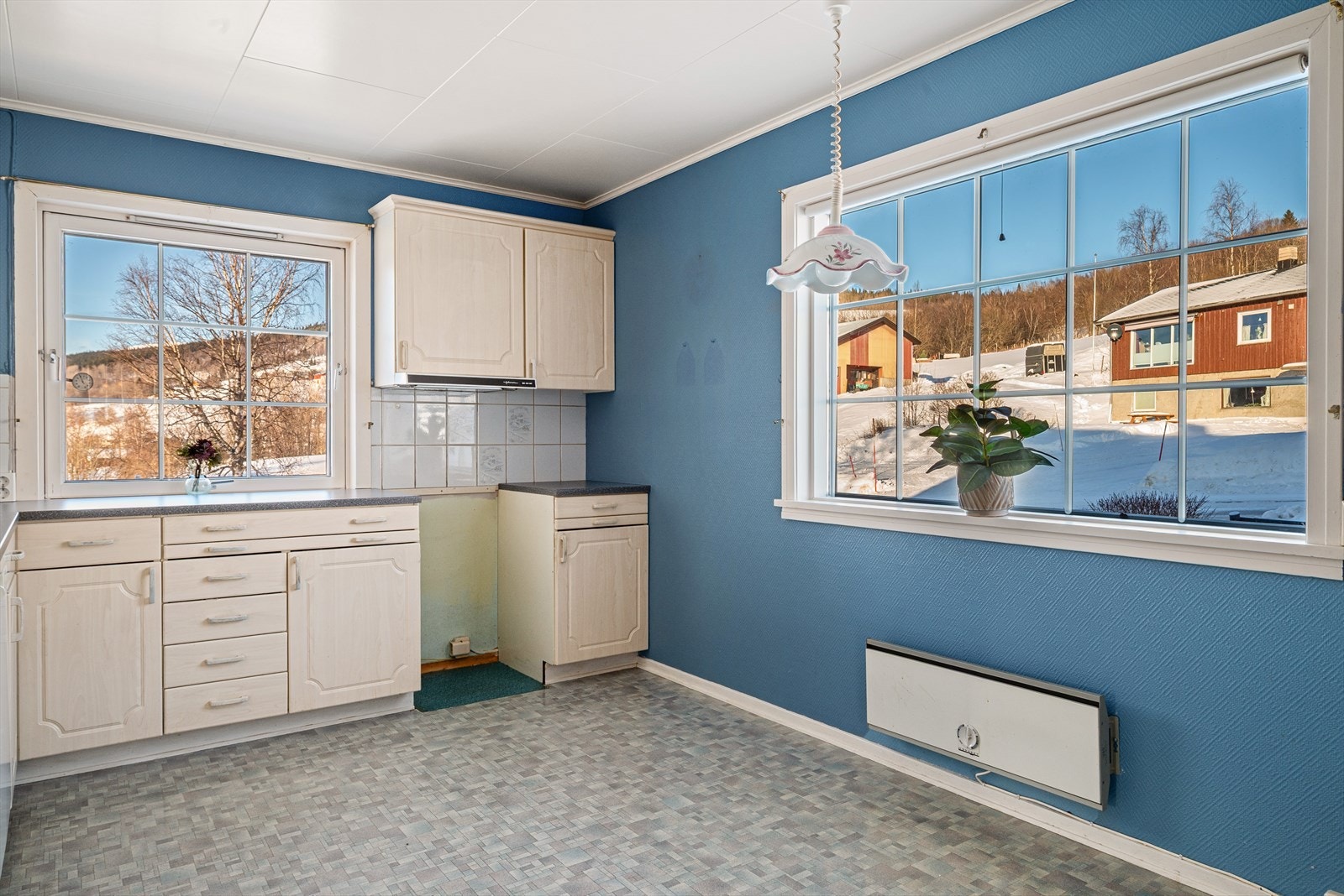 Kjøkken. Galleribilde