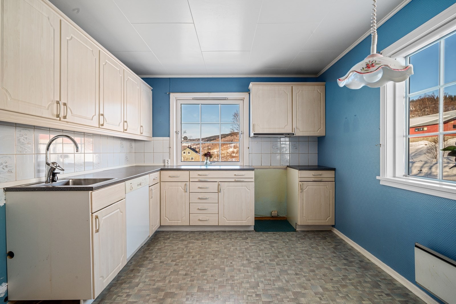 Kjøkken. Galleribilde