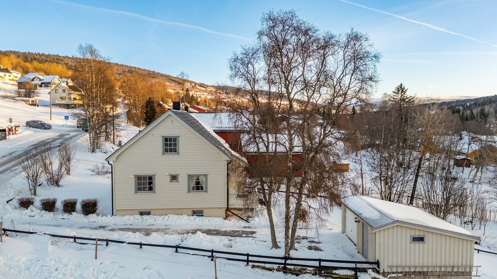 Nordveggen fikk bl.a. ny kledning og ble etterisolert i 2018. Galleribilde