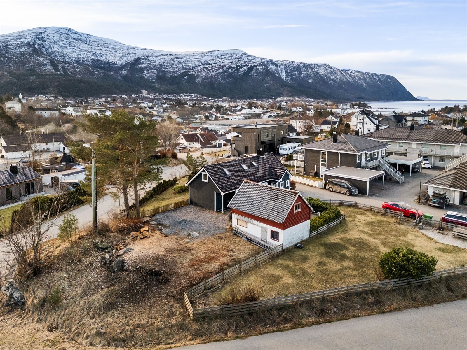 Dronefoto Galleribilde