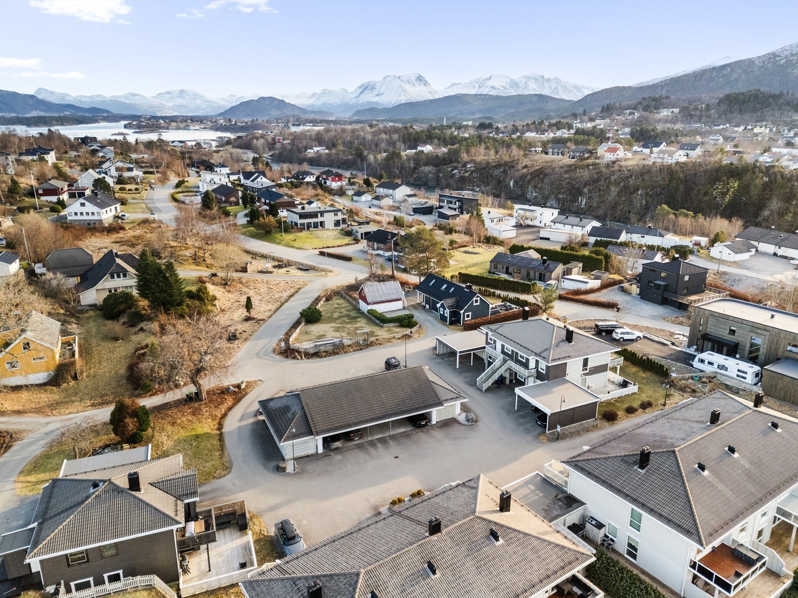 Dronefoto Galleribilde