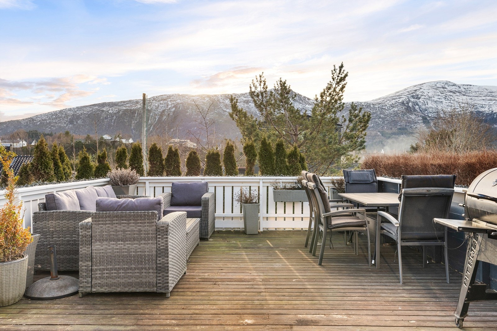 med flott utsikt og skjermet Galleribilde