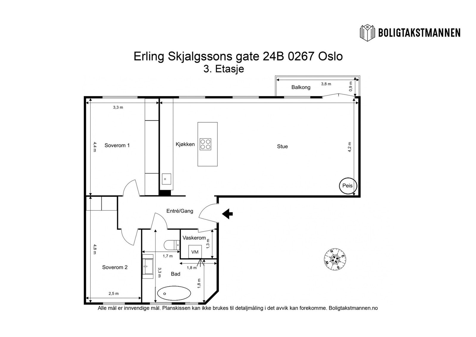 Plantegning. Galleribilde