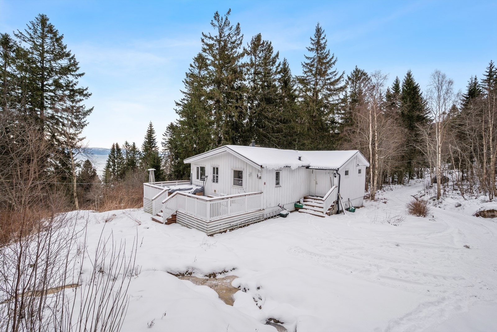 Velkommen til Bengtplassen 47 - En koselig fritidsbolig med skjermet beliggenhet på Rye/Byneset Galleribilde