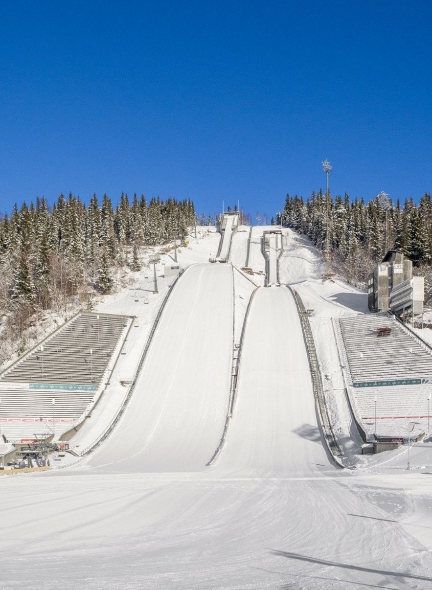 Lysgårdsbakkene ligger i nabolaget. Galleribilde
