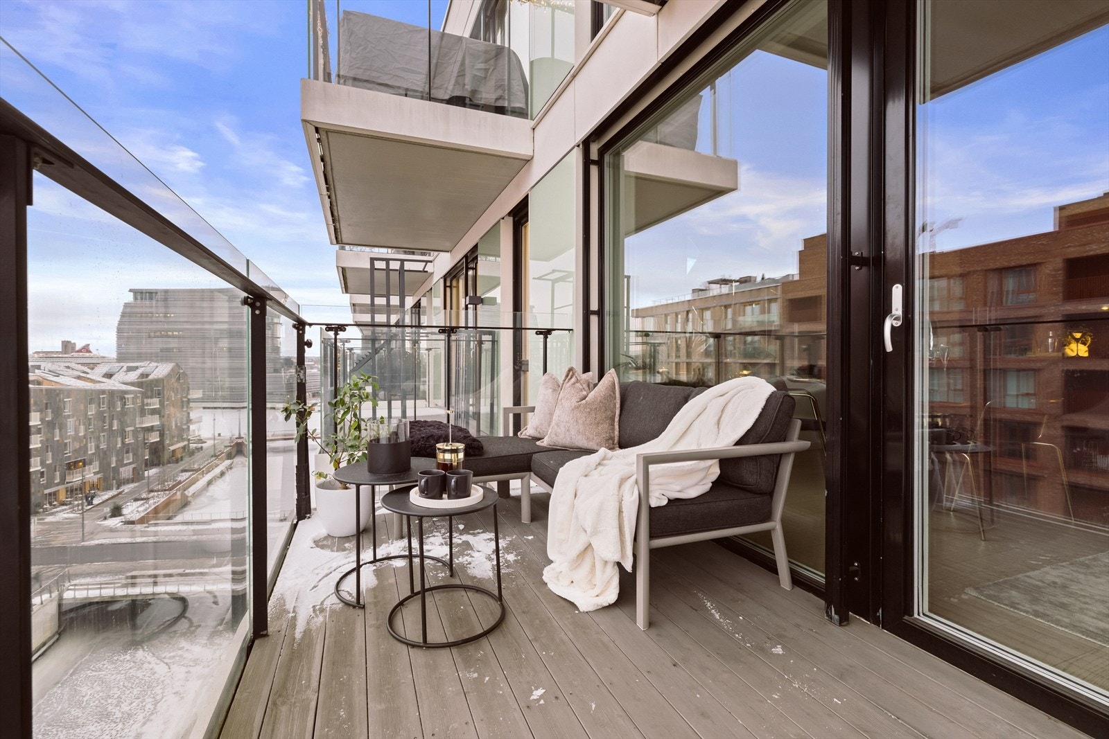 Nydelig utsikt fra 7.etasje. Galleribilde