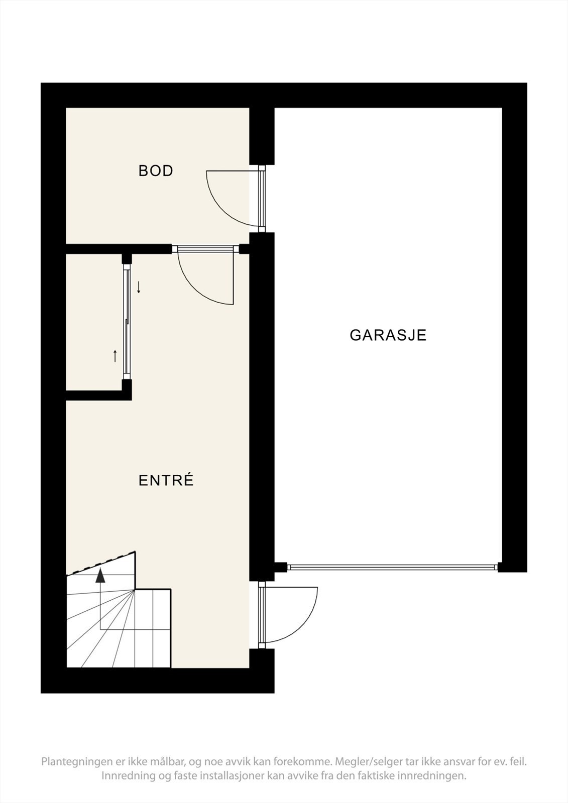 Plantegning 2. underetasje Galleribilde