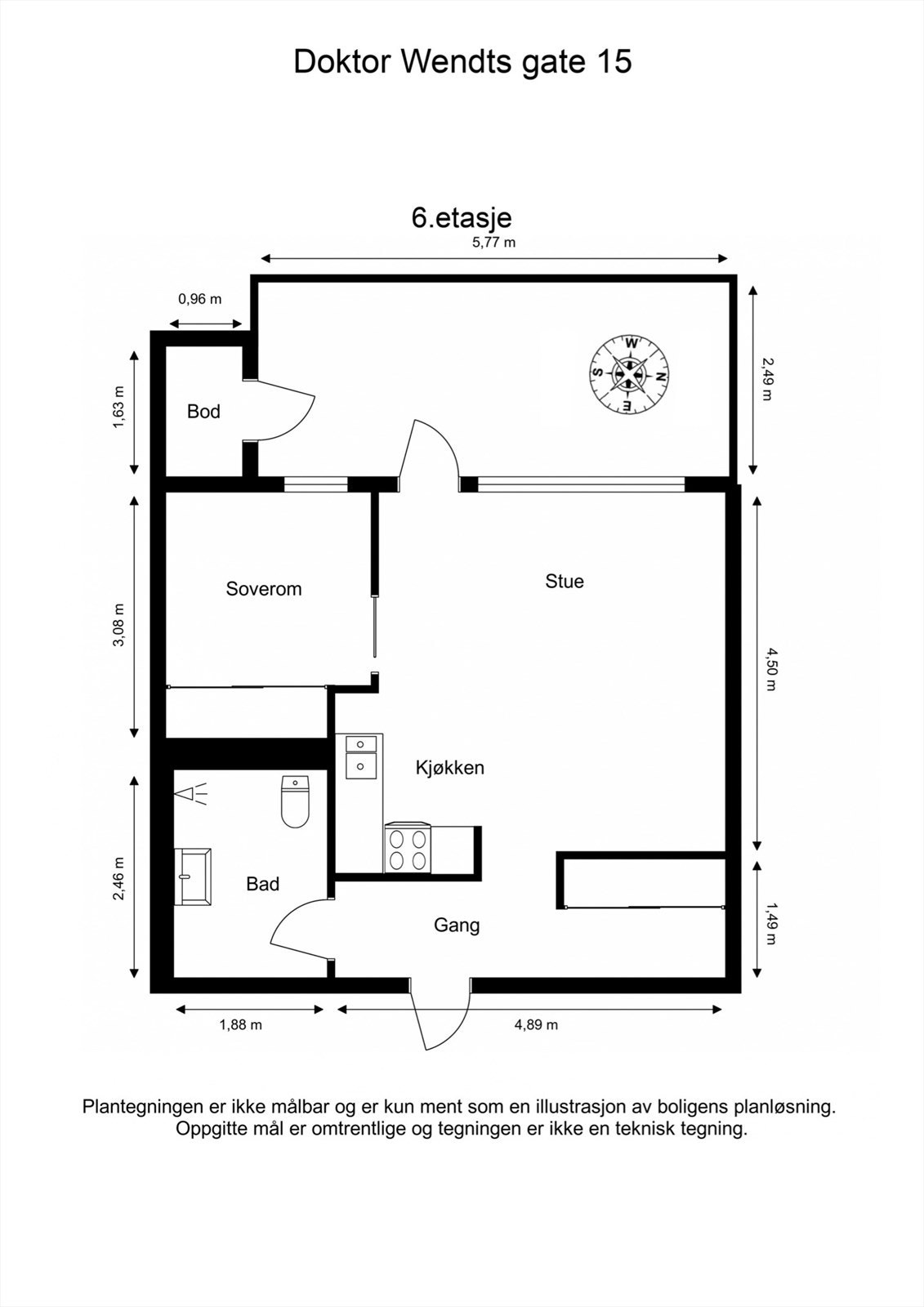 Plantegning. Galleribilde
