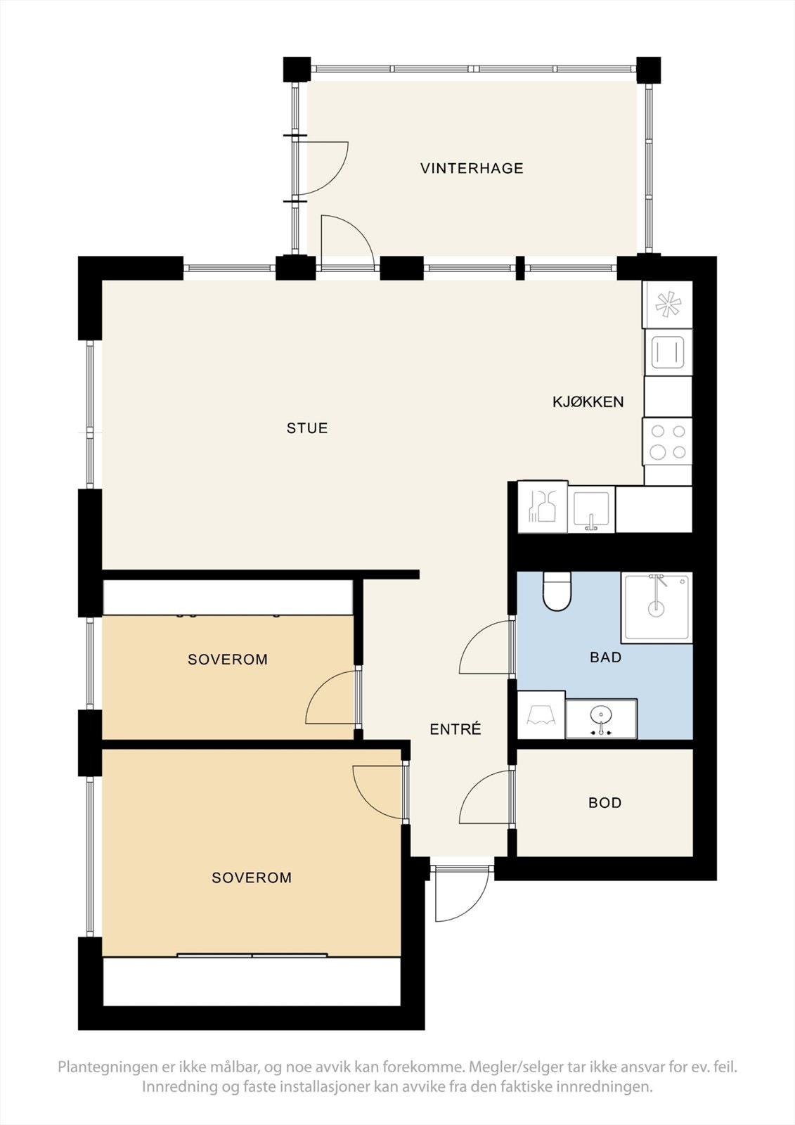 Plantegning. Galleribilde