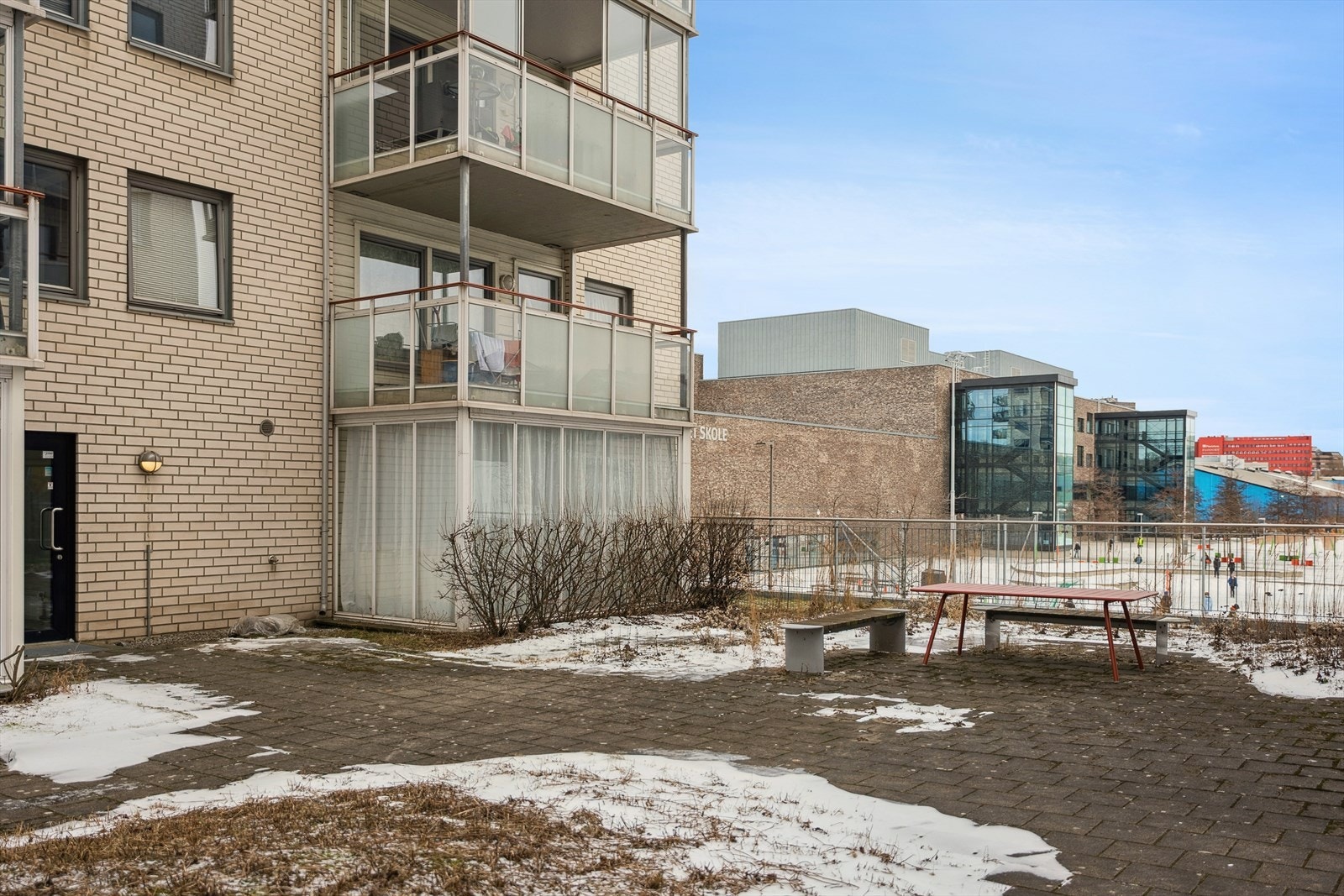 Gode uteområder- Rett utenfor leiligheten Galleribilde