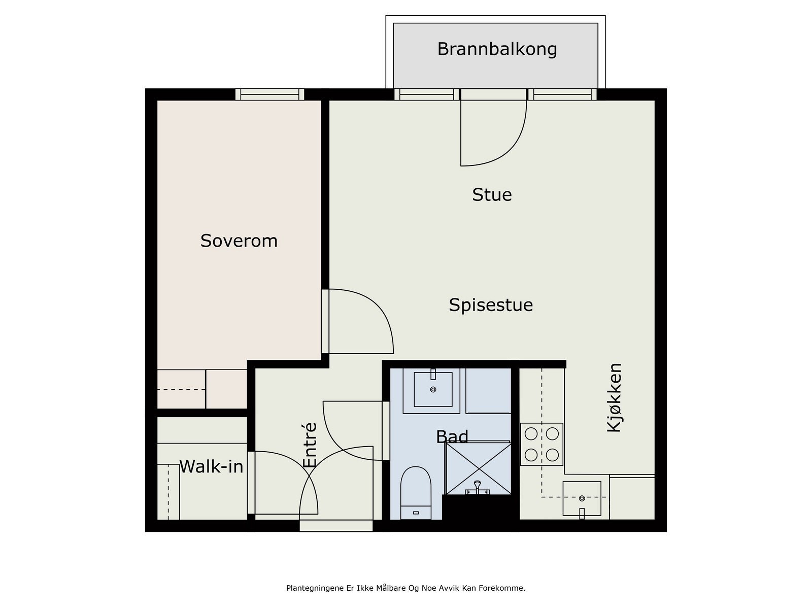 Plantegning. Galleribilde