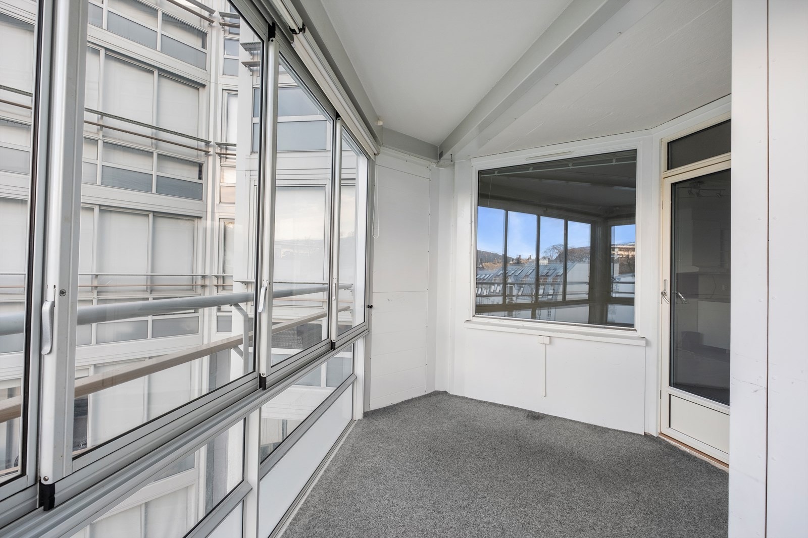 Inneglasset balkong Galleribilde