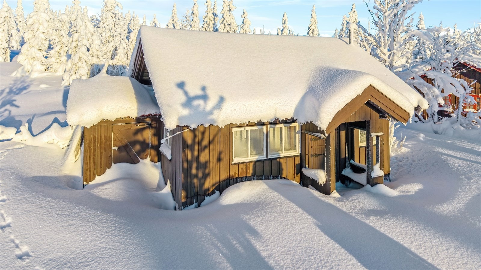 Vinter fra anneks Galleribilde