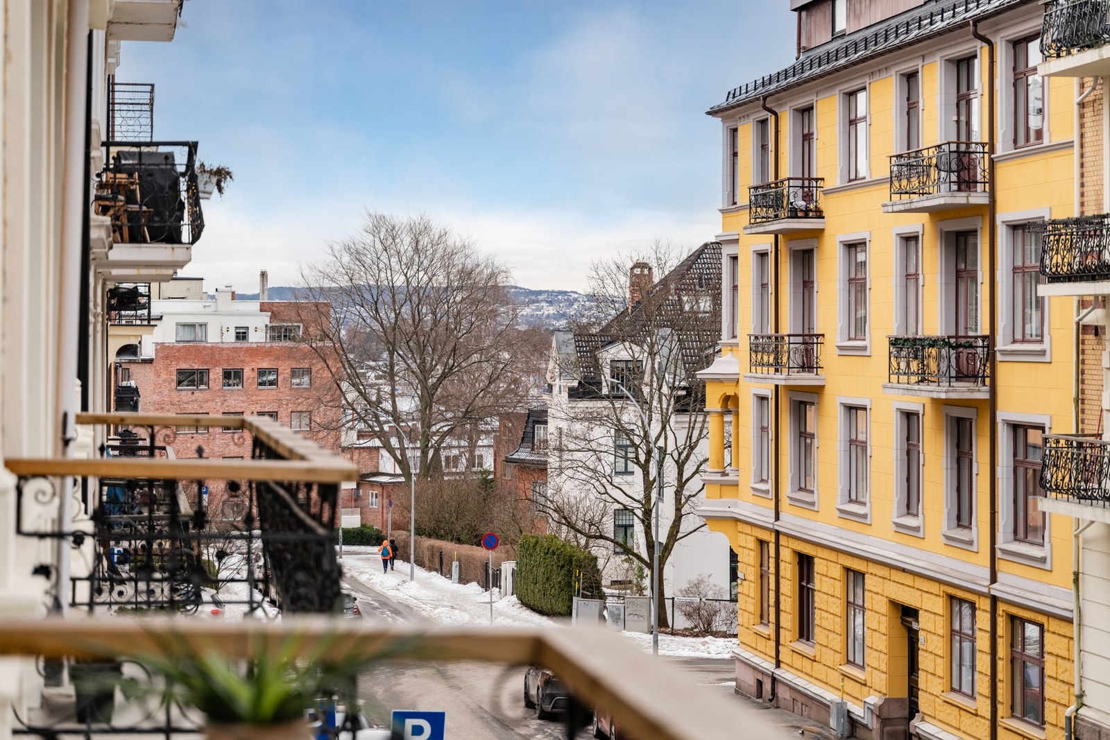 Fine siktlinjer nedover Tostrups gate. Galleribilde
