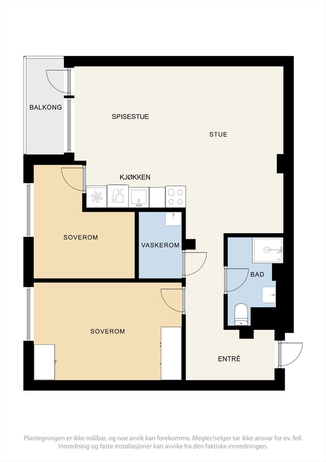 Plantegning. Galleribilde