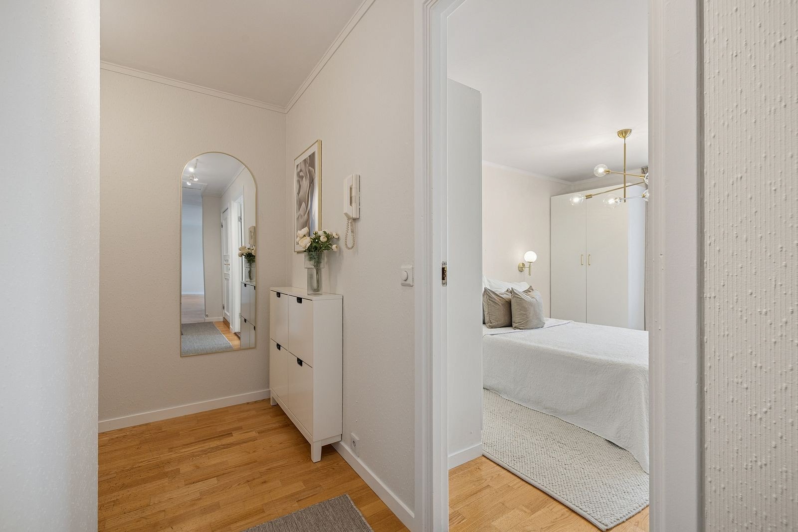 Leiligheten har to gode soverom med fine innredningsmuligheter. Galleribilde