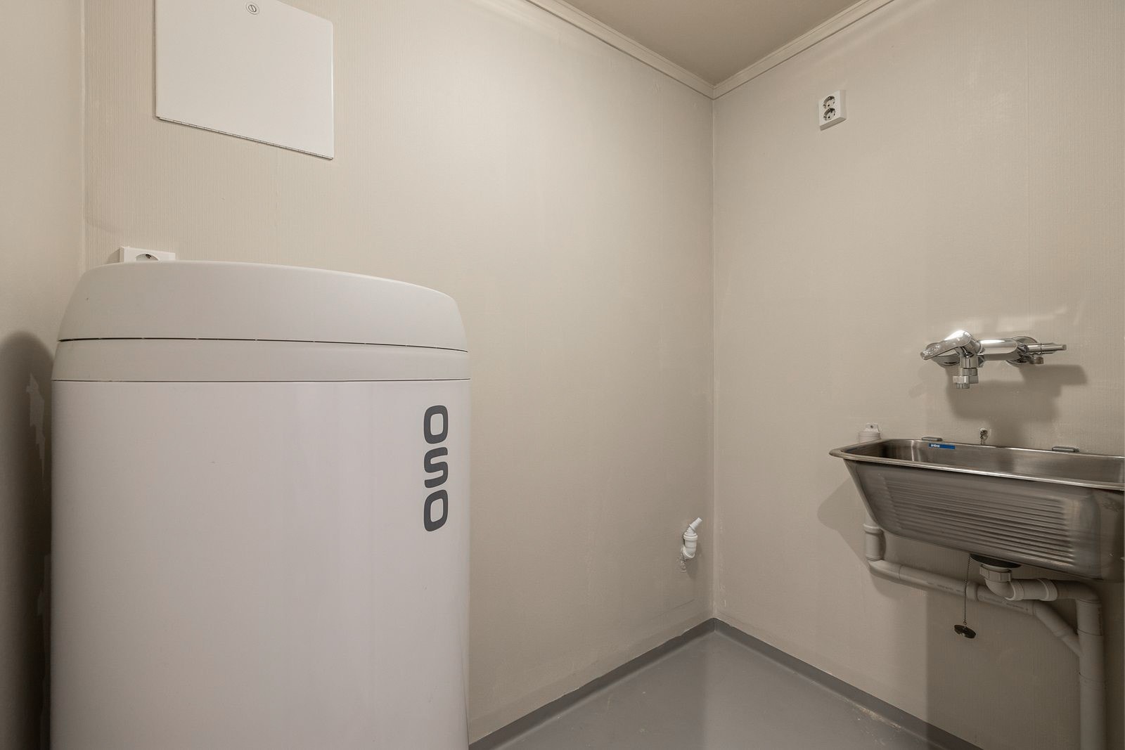 Praktisk eget vaskerom. Galleribilde