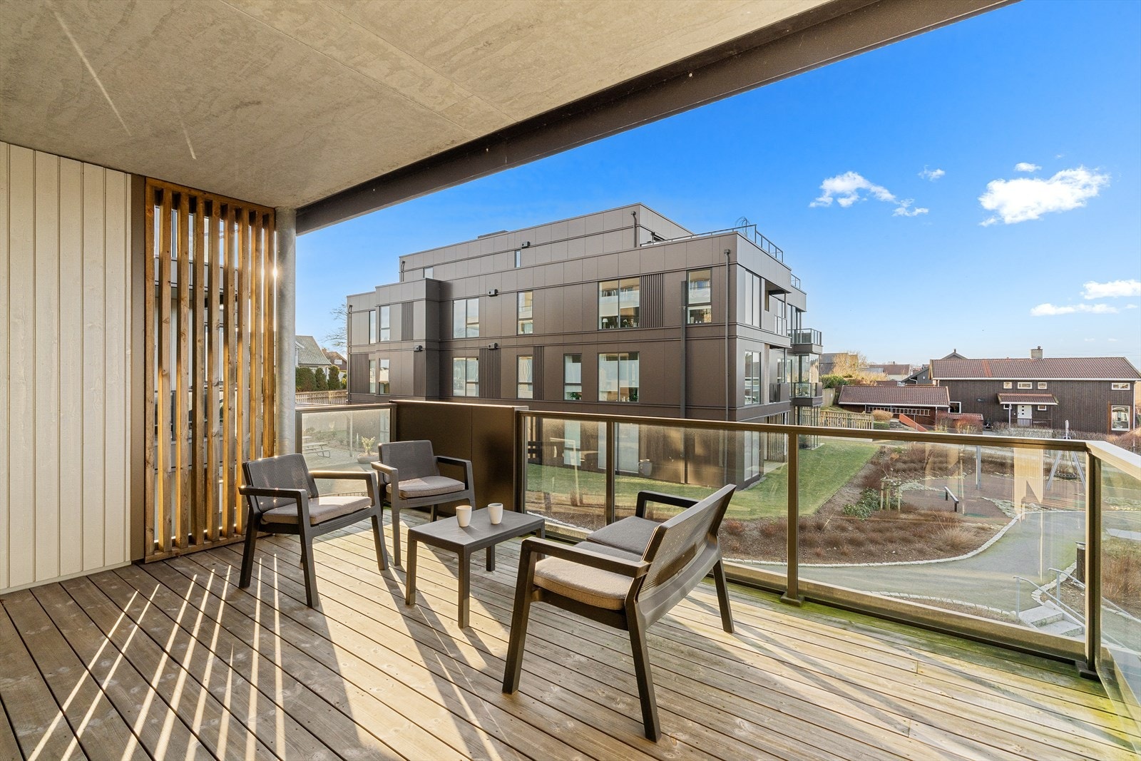 Balkong på ca 16kvm Galleribilde