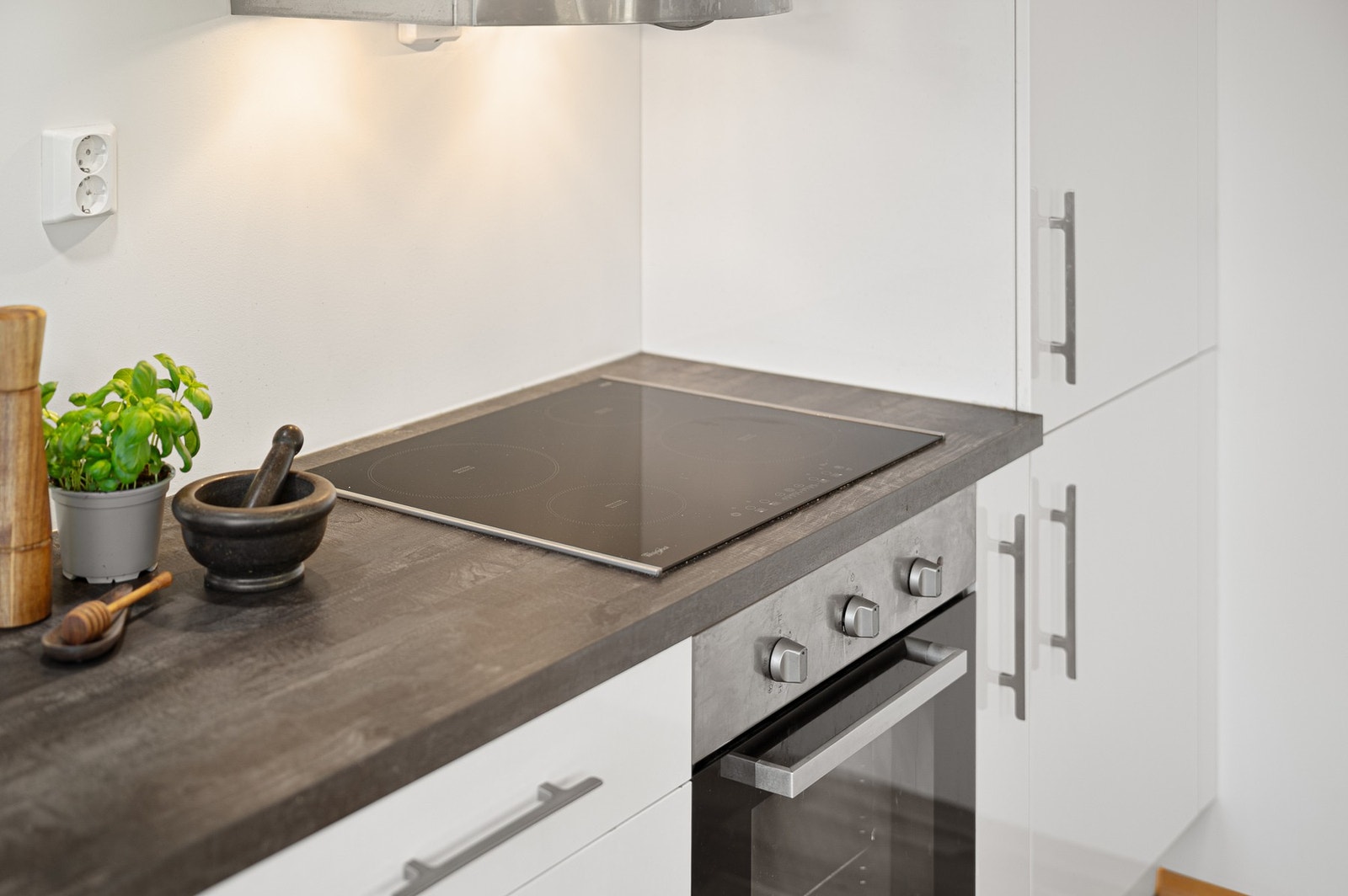 Ventilatoren er tilkoblet balansert anlegg. Galleribilde