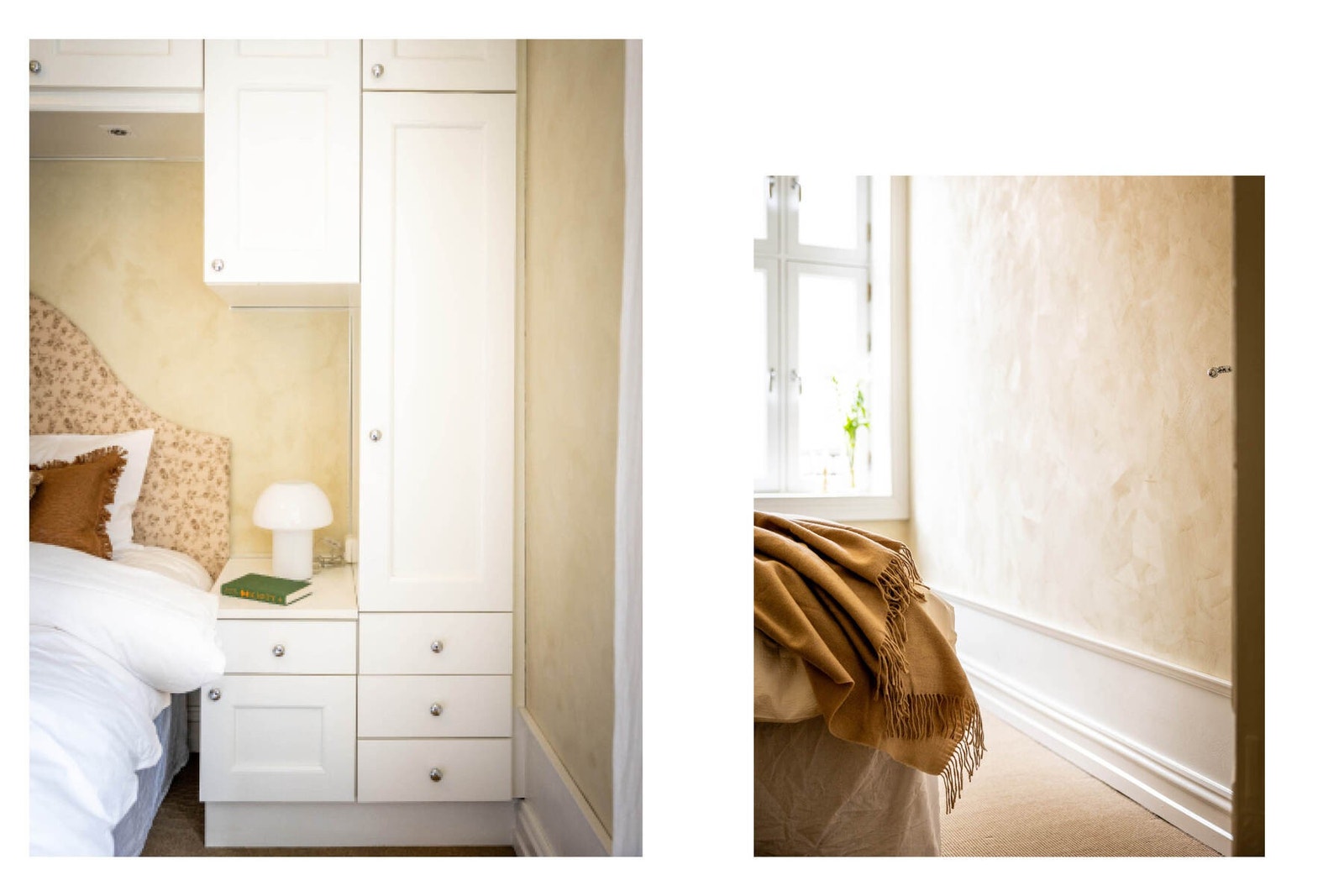 Vegg-til-vegg-teppe på gulv for ekstra komfort. Galleribilde