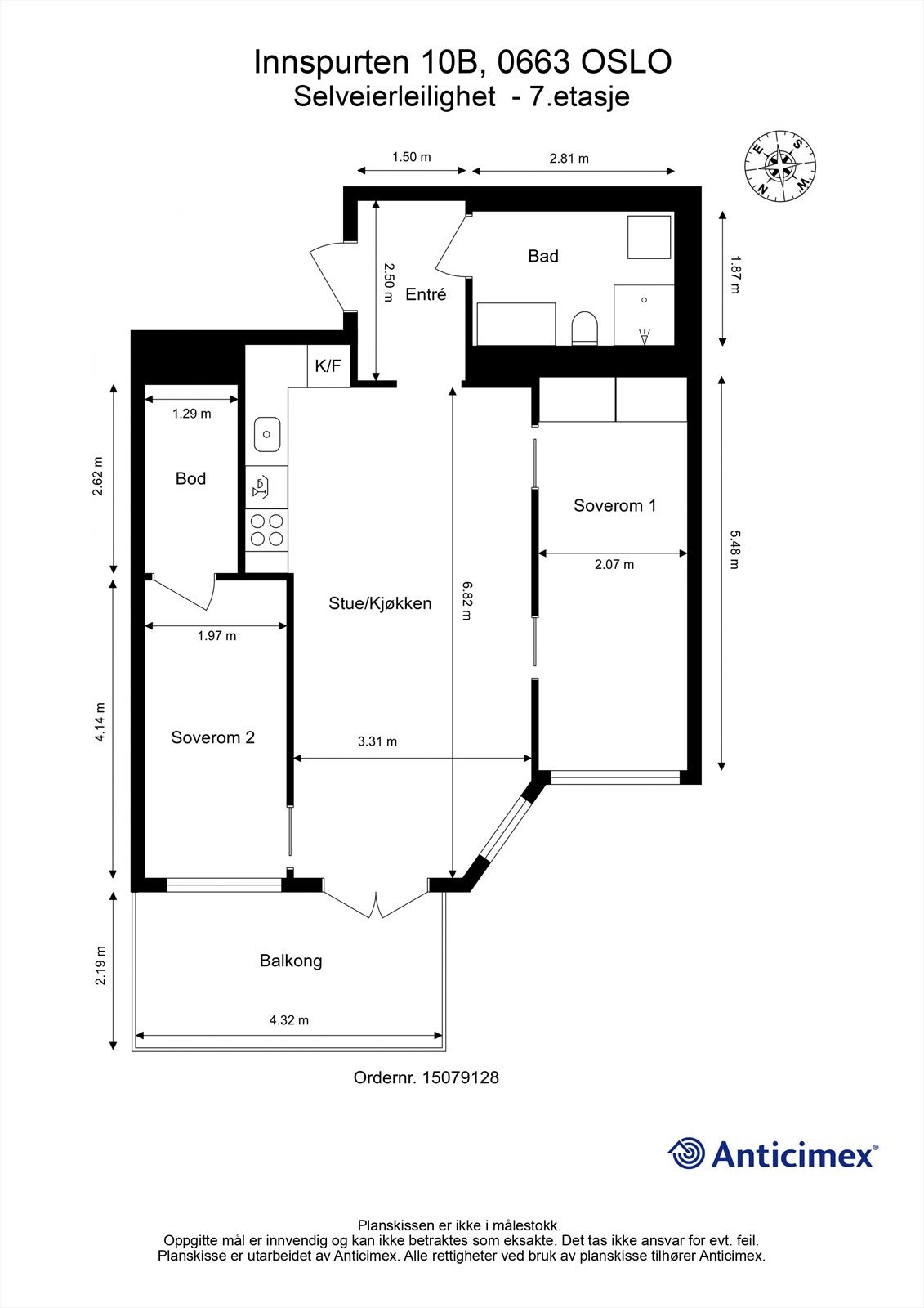 Plantegning. Galleribilde