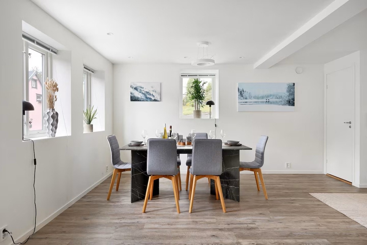 Strøm og Internett inkludert.