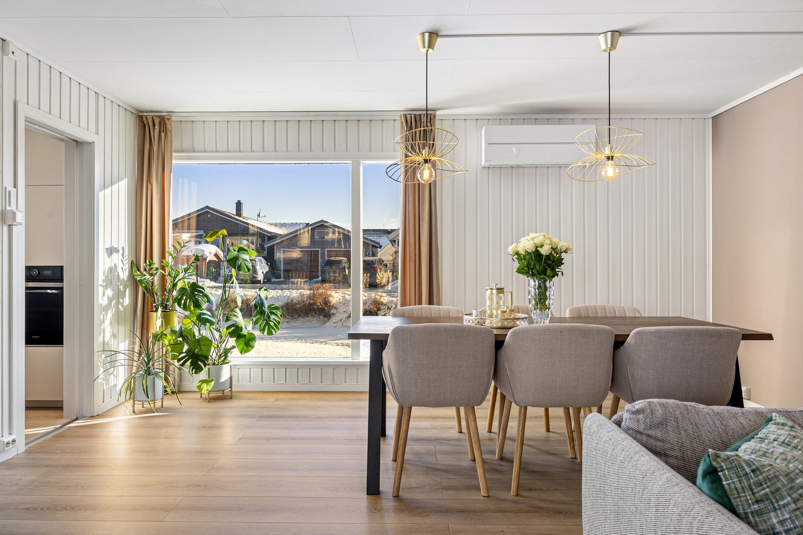 Det er også montert varmepumpe for effektiv oppvarming. Galleribilde