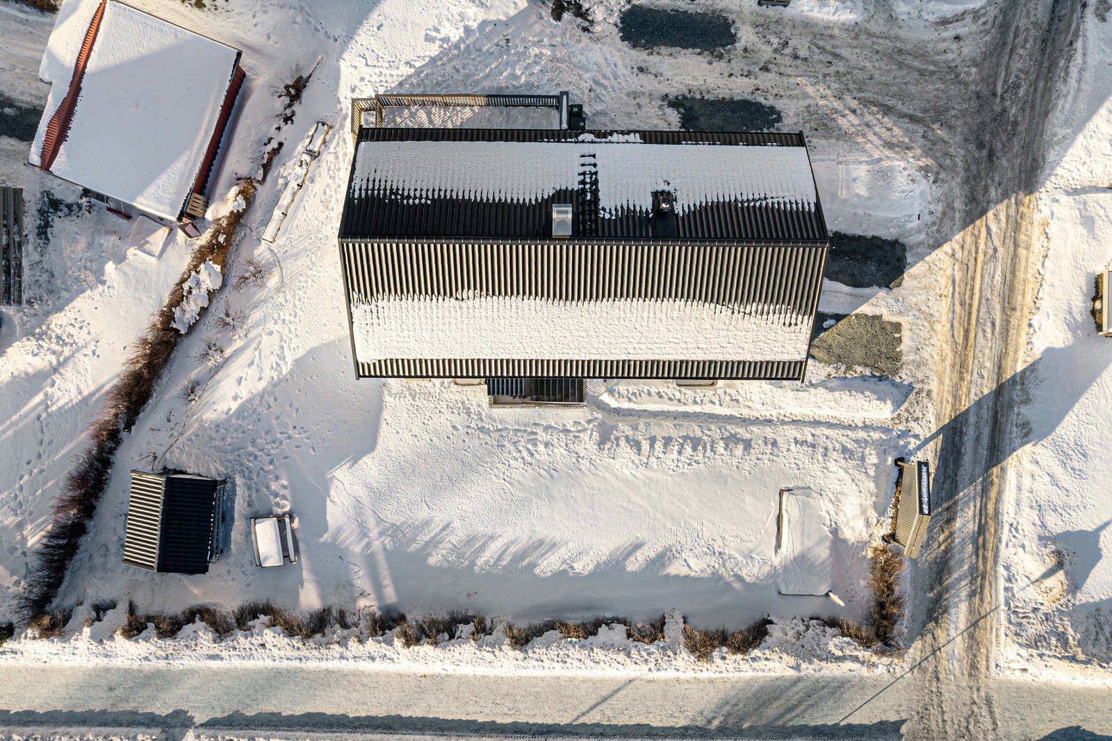 Romslig tomt på 750 kvm. Galleribilde