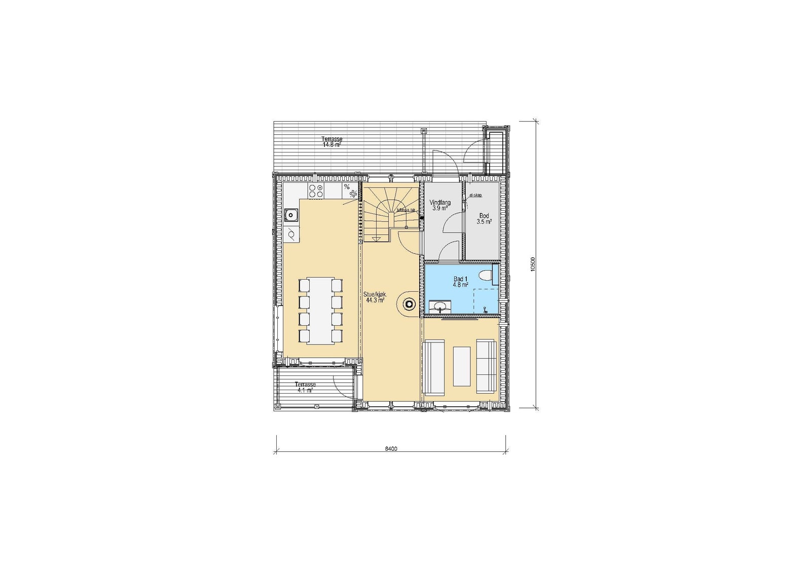 hovedplan Galleribilde