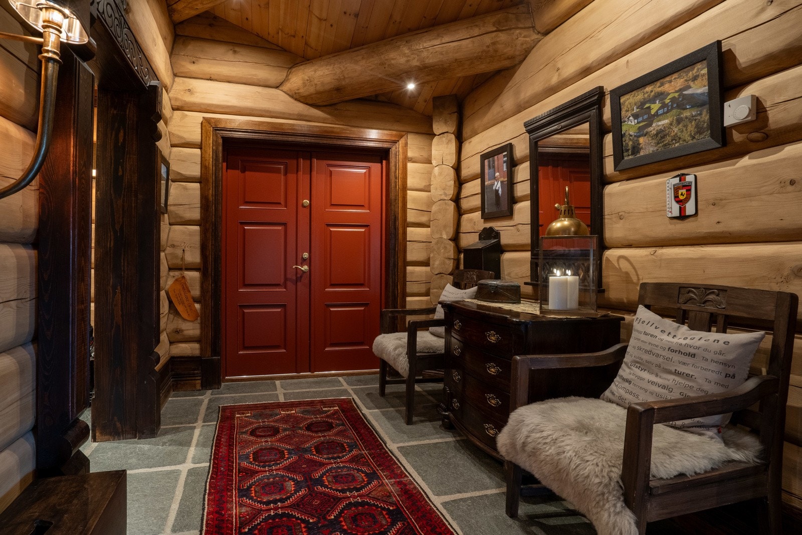 Her det hyggelig å komme inn, samt ønske venner og familie velkommen. Galleribilde