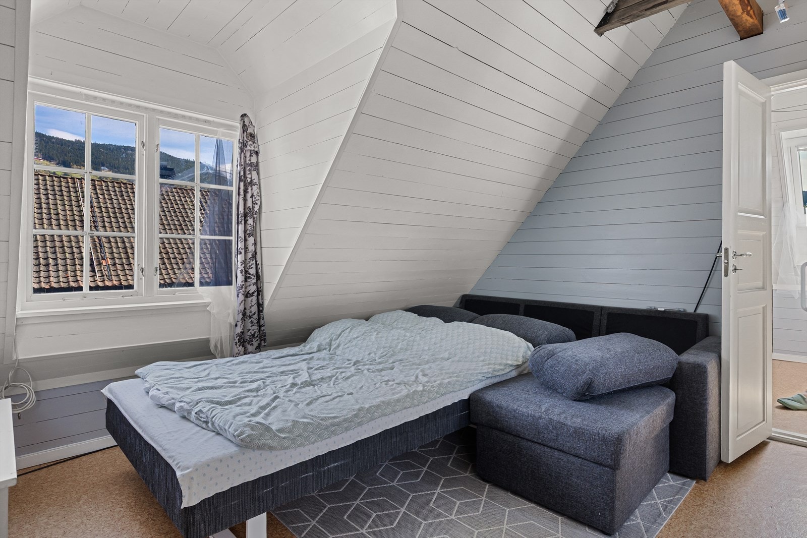 Her er det kombinert stue og kjøkken. Galleribilde