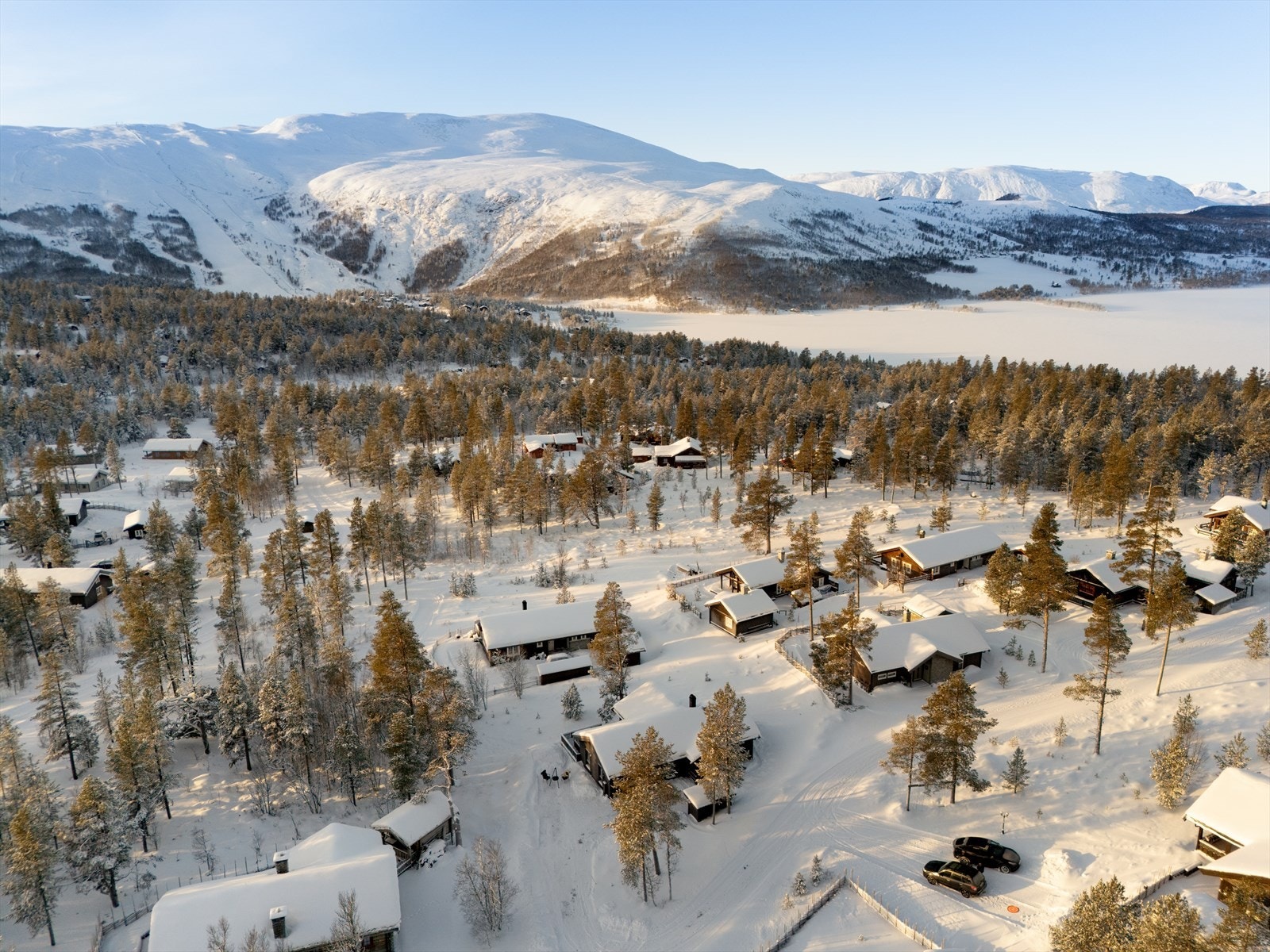 Dronefoto Galleribilde