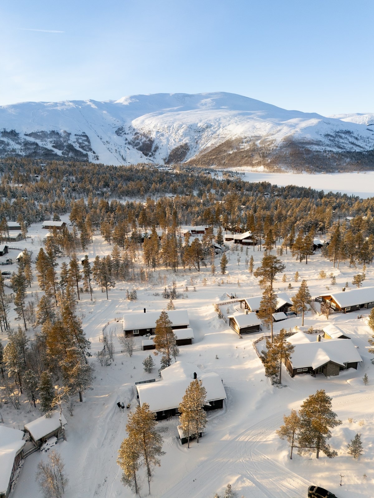 Dronefoto Galleribilde