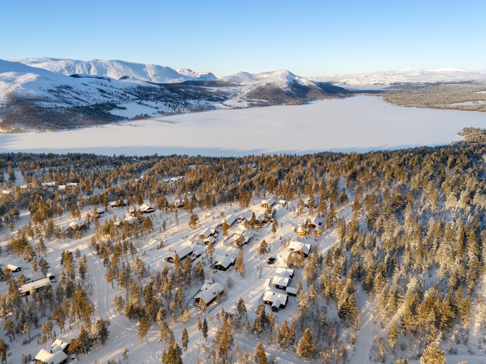 Dronefoto Galleribilde