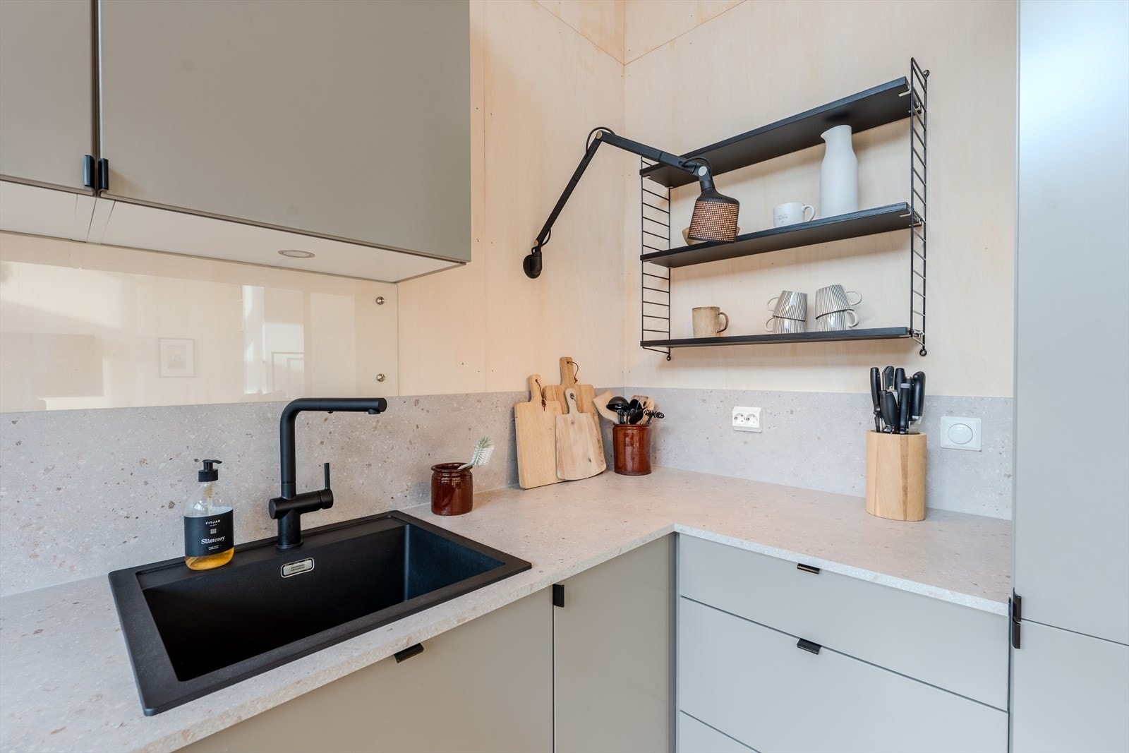 Stilfullt kjøkken Galleribilde