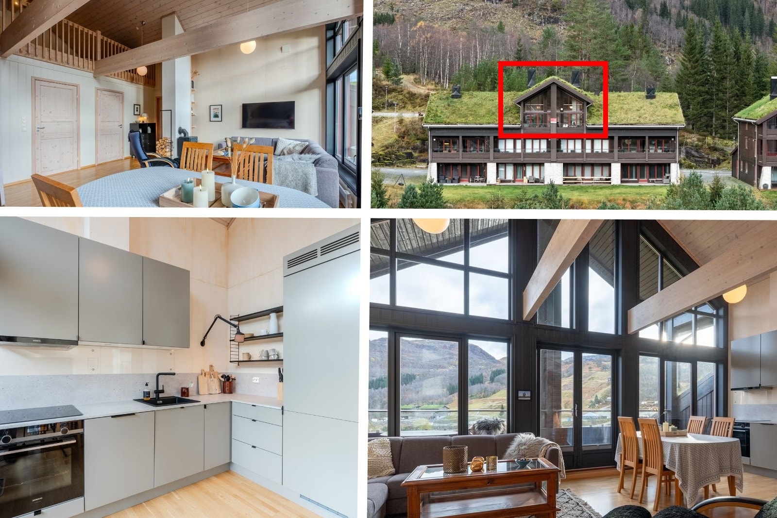 Toppleilighet i Svandalen Panorama Galleribilde