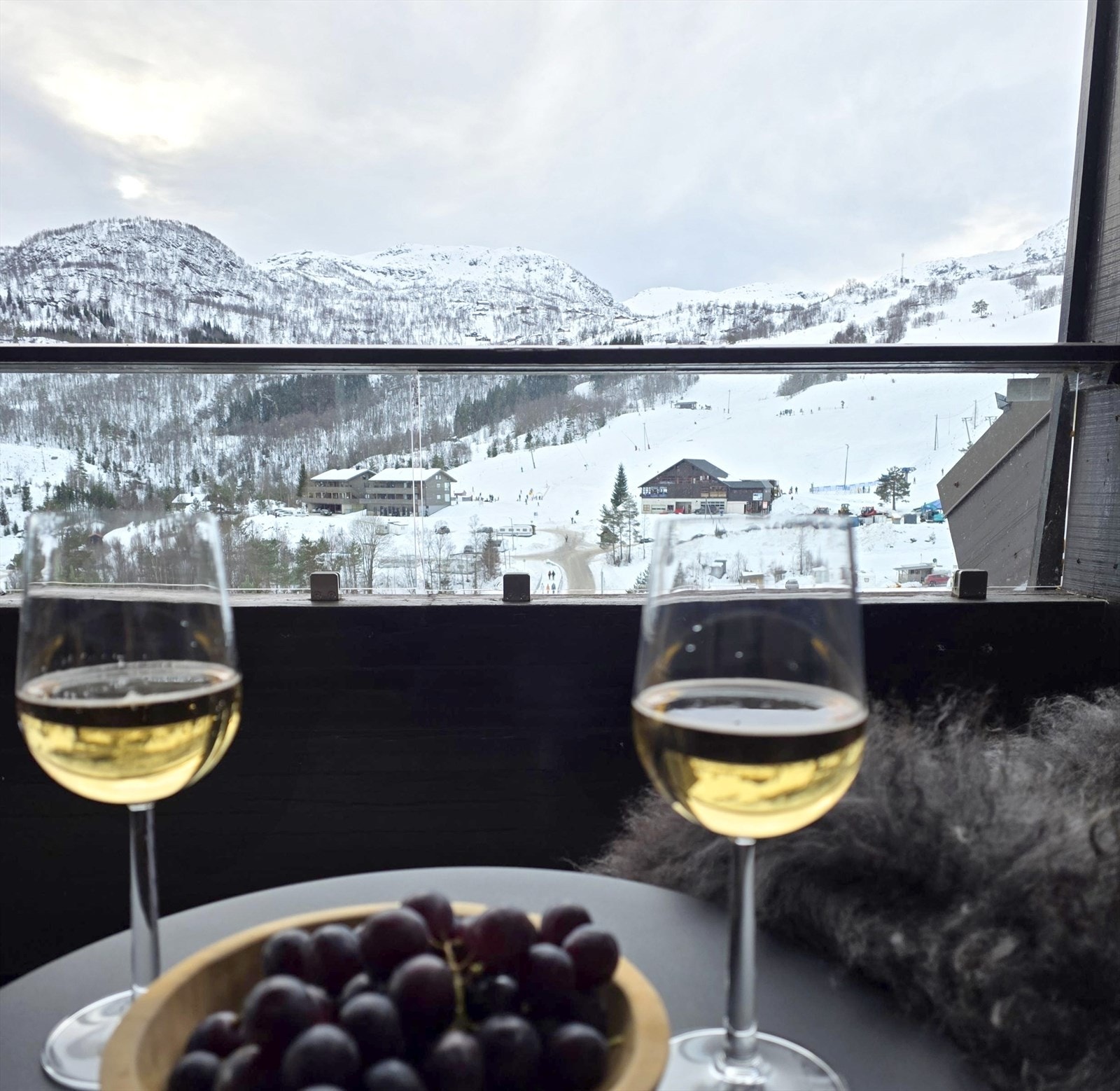 Stemningsbilde fra balkongen Galleribilde