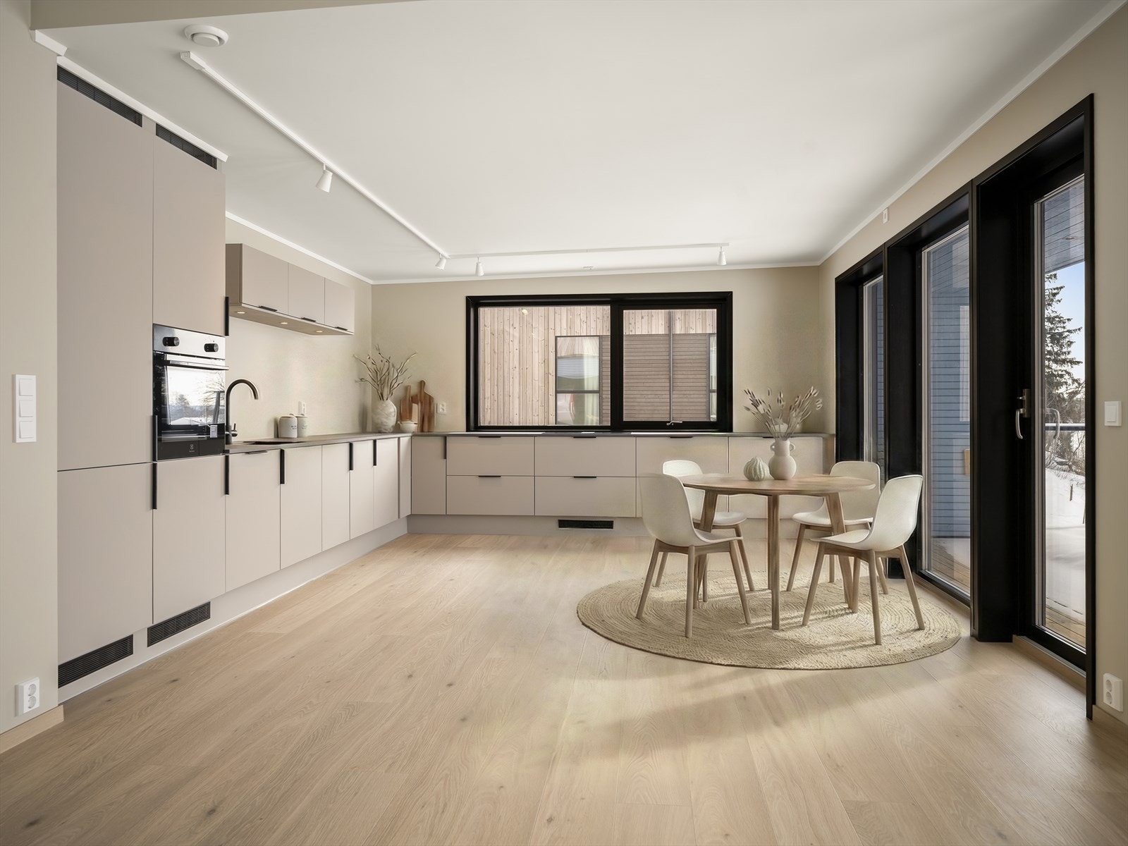 Kjøkken - digitalt stylet Galleribilde